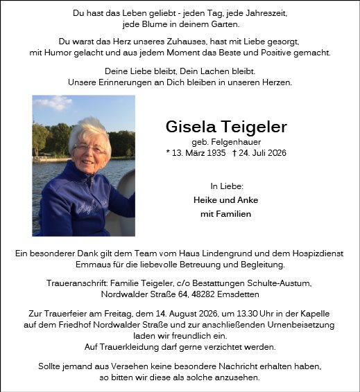 Gisela Teigeler