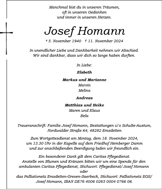 Josef Homann