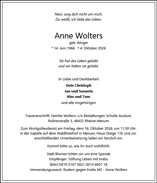 Anne Wolters