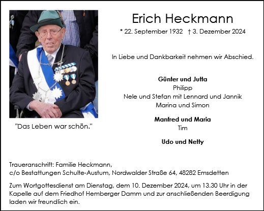 Erich Heckmann