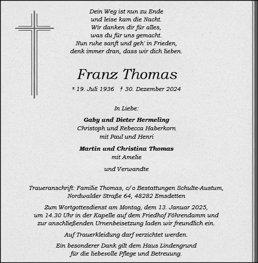 Franz Thomas