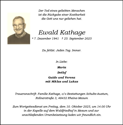 Ewald Kathage