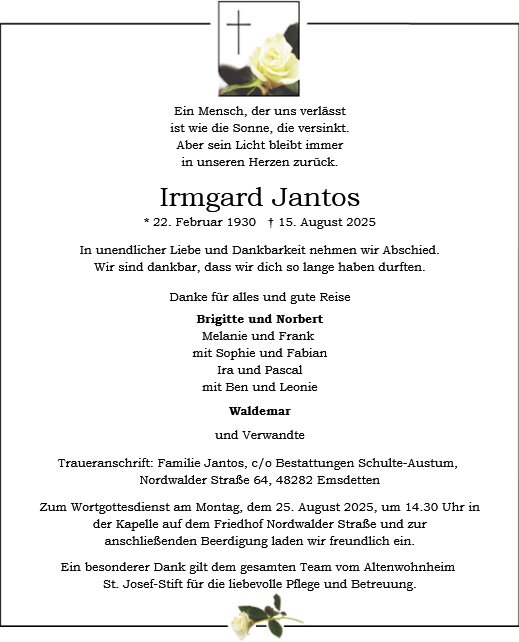 Irmgard Jantos