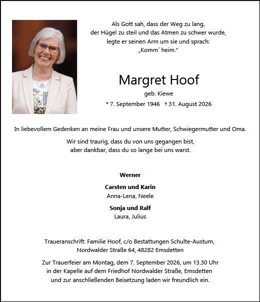 Margret Hoof