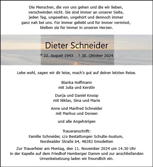 Dieter Schneider