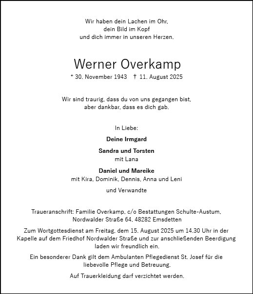 Werner Overkamp