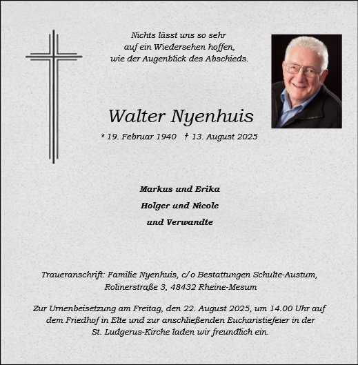Walter Nyenhuis