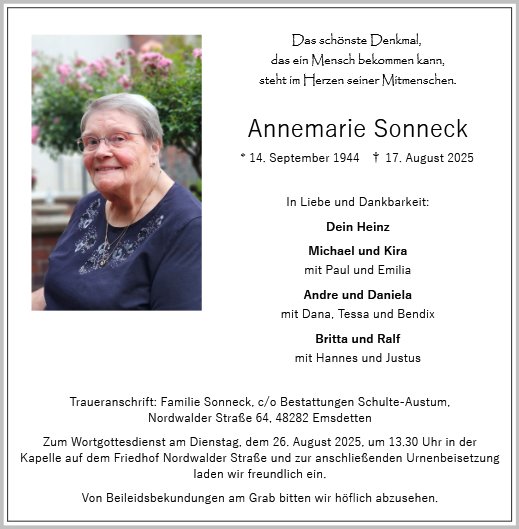 Annemarie Sonneck