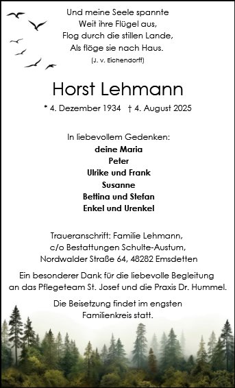 Horst Lehmann