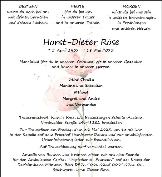 Horst-Dieter Rose