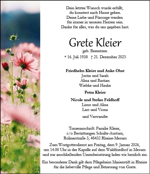 Grete Kleier