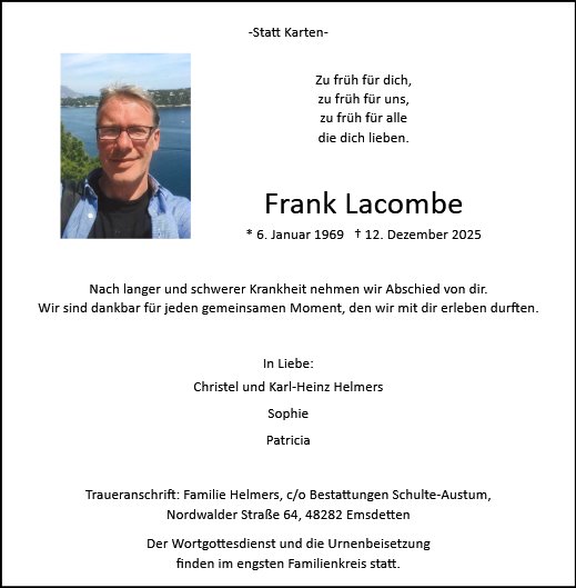 Frank Lacombe