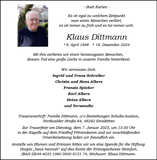 Klaus Dittmann