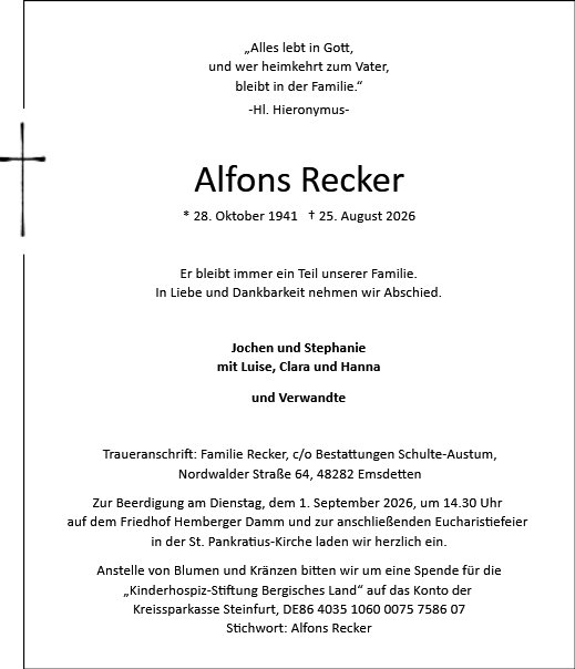 Alfons Recker