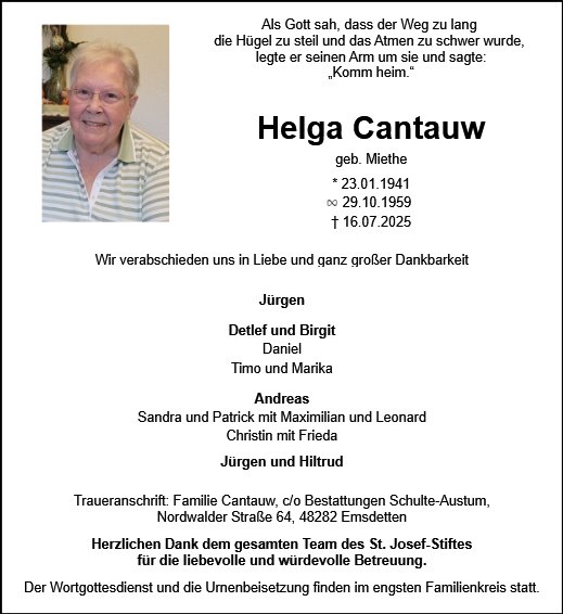 Helga Cantauw