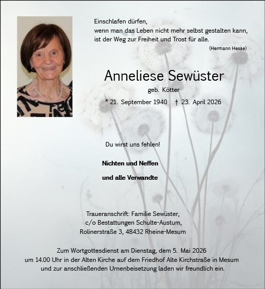 Anneliese Sewüster