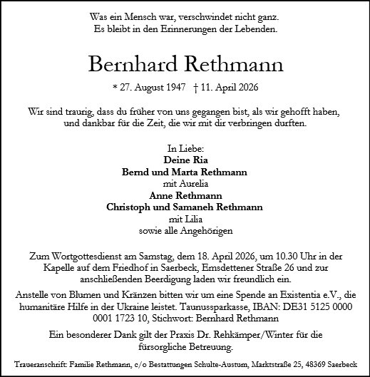 Bernhard Rethmann