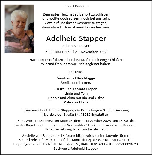 Adelheid Stapper